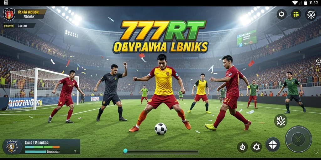 Gameplay menegangkan dari 777RT yang menampilkan keahlian olahraga.