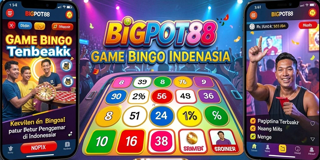 Tampilan gameplay Bingo di BIGPOT88 yang mendebarkan.