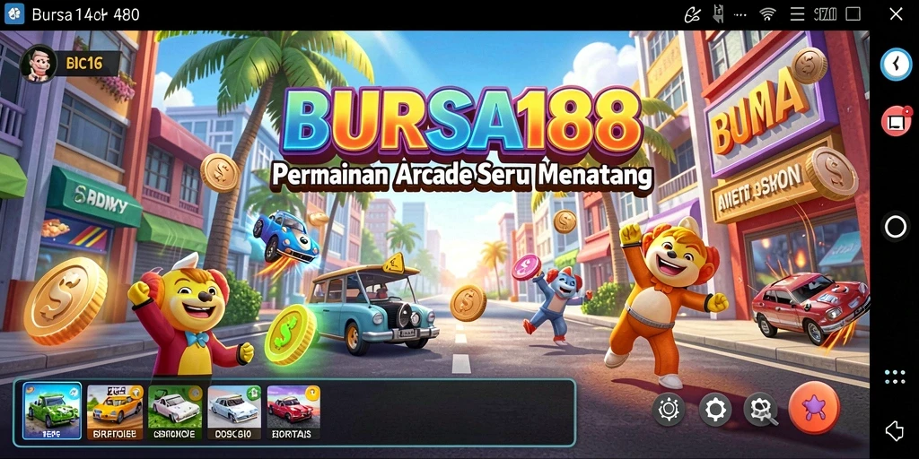 Tampilan gameplay BURSA188 yang seru dan mengasyikkan.