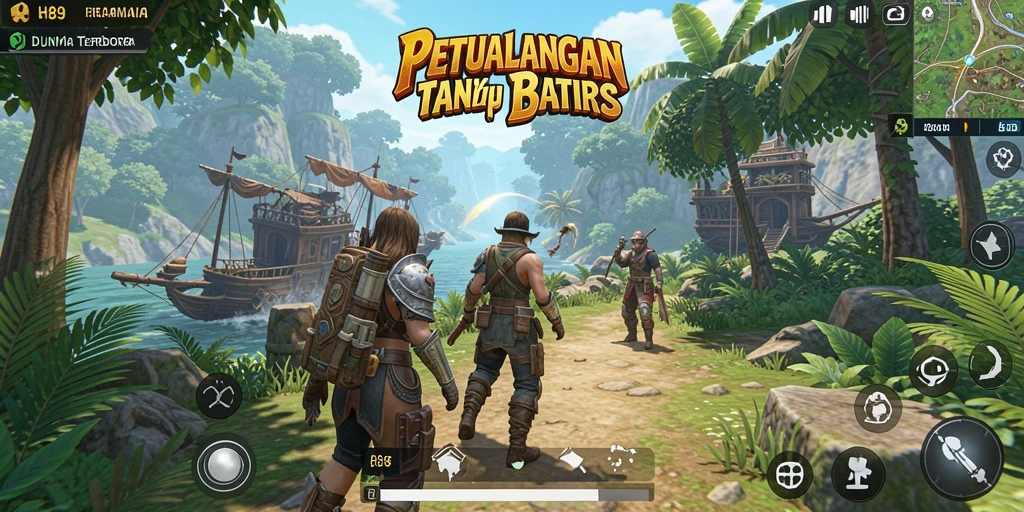 Gameplay menakjubkan di dunia terbuka H89 yang dinamis.