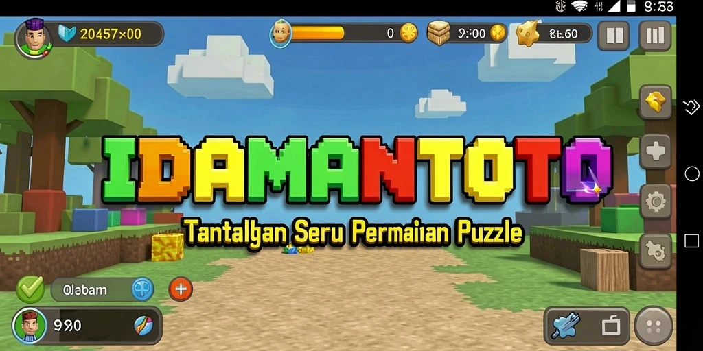 Tampilan gameplay <strong>IDAMANTOTO</strong> yang menantang dan interaktif dalam kategori Puzzle.