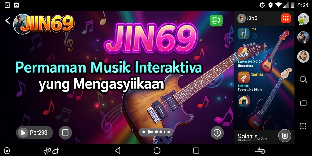 Tampilan gameplay JIN69 yang interaktif dan menyenangkan.