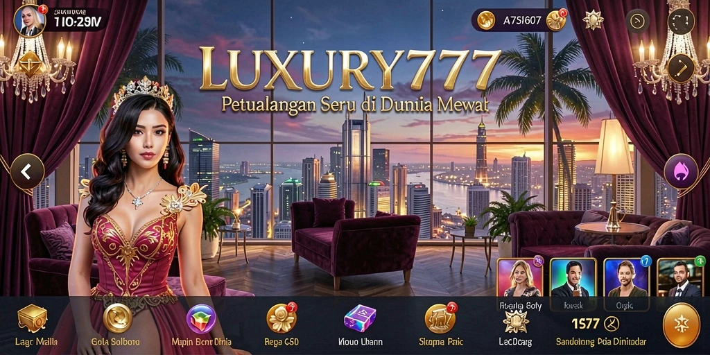 Screenshot LUXURY777 menampilkan aksi memukau dalam gameplay petualangan.