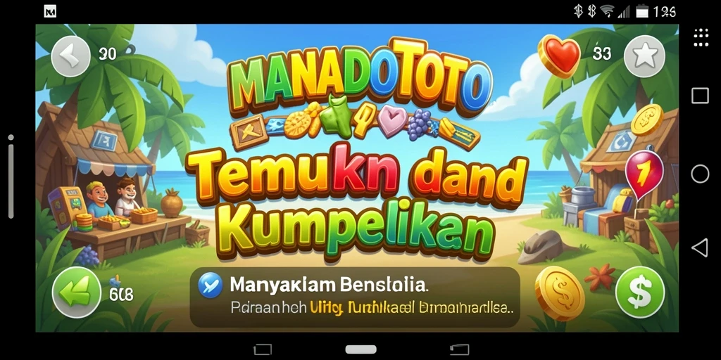 Tampilan gameplay seru dalam MANADOTOTO dengan aksi mendebarkan.