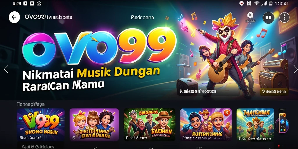 Tampilan gameplay OVO99 yang interaktif dan menyenangkan.