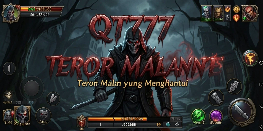 Tampilan gameplay QT777 yang mendebarkan dan menakutkan.