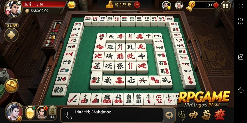 Gameplay RPGAME yang menarik dan penuh strategi Mahjong.