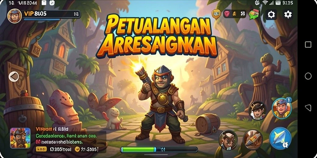Tampilan gameplay menarik dari VIP805 yang penuh aksi.